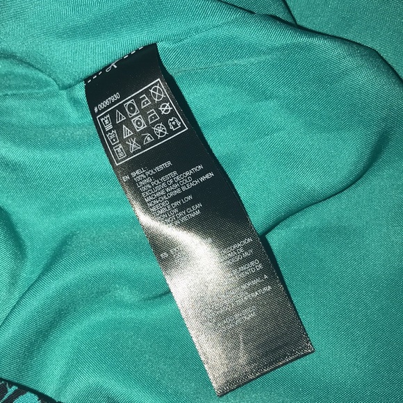 Forever 21 Contemporary US Medium Aqua and black belted skirt 💕 - Picture 6 of 8